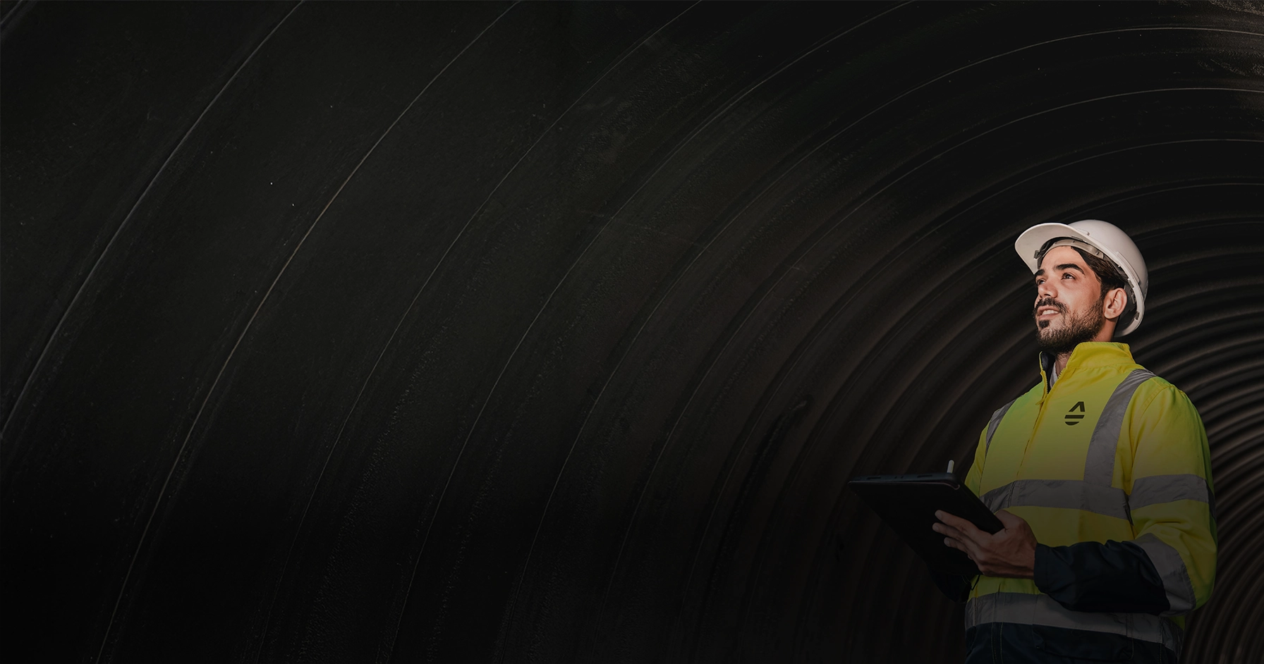 Engineer in Tunnel